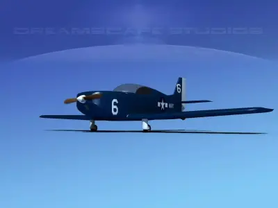 Ken Rand KR-2 V12 3D model