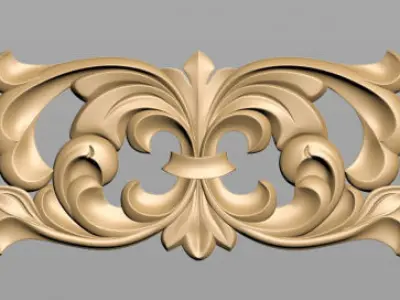 Carved Decor  3D model