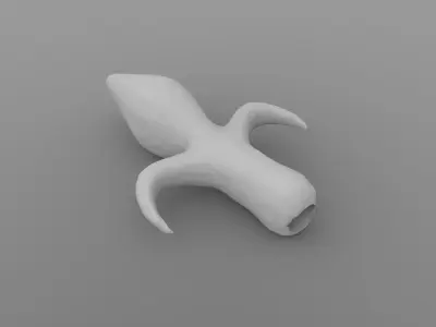 Simple Fluer-De-Lis Free 3D print model