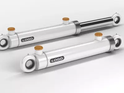 Hydraulic Cylinders 3D model