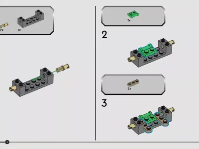 MB-77238 Performance Sports Car Model Brick Design 3D print model