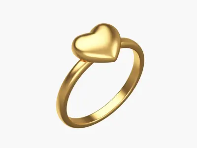 Rings Set v1 3D model