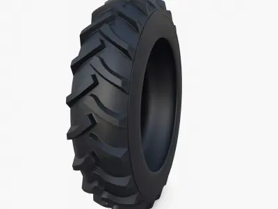 Tractor Tire v2 3D model