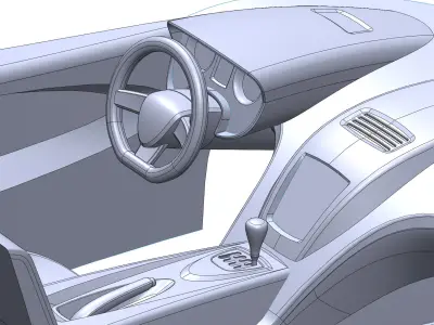 Tuatara v3 Free 3D model