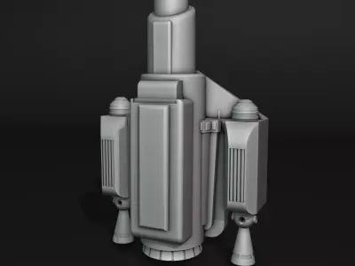 Wearable Mandalorian Jetpack 3D print model