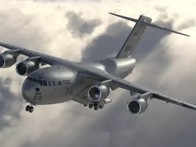 C-17  Globemaster 3D model