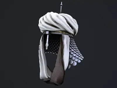 Medieval Helmet 1 game ready 3d model Free 3D model