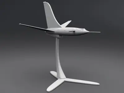 Jonny Quest Dragonfly scale model 3D print model