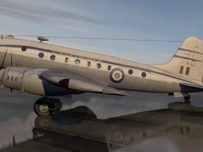 Handley Page HP-67 Hastings C Mk-1 3D model