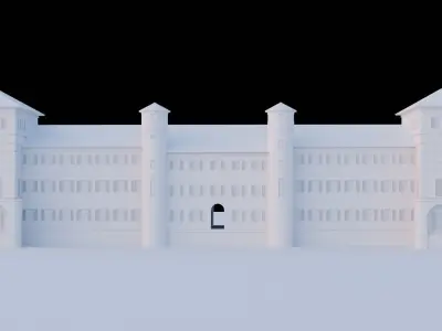 Castello di Mocalieri - High-Quality 3D model