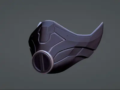 Inspired by Smoke from Mortal Kombat 1 3D print model
