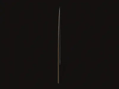 Fishing Rod V01 Low-poly 3D model