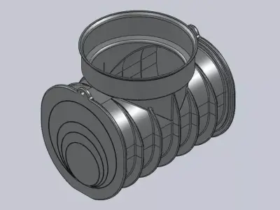 Manhole base Free 3D model