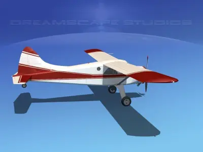 Dehaviland DH-2 Beaver SL11 3D model
