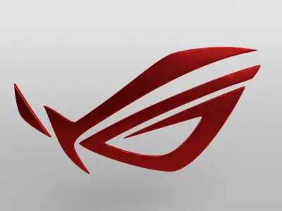 ROG Logo version1 011 Free low-poly 3D model