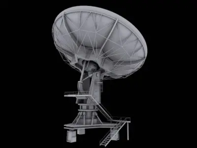 Antena satellite dish 3D model