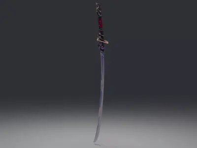 Musou no Hitotachi Sword Free 3D model