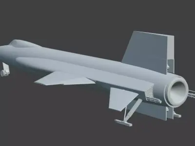 North American X-15 3D print model