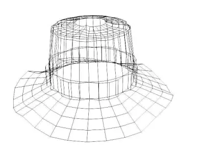 Hat - Boonie 3D model