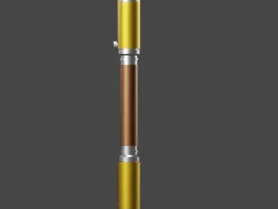 Temple Guard Lightsaber Free 3D model