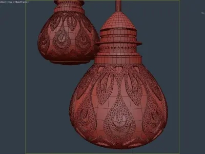 Ceiling Lamp Free 3D model 14