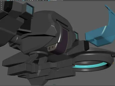 Falcon Drone 3D model