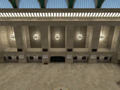 Grand Central Terminal Station 3D model