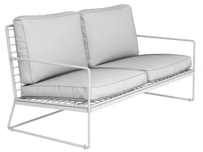 Leather Hachi sofa Free 3D model