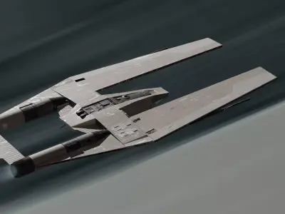Rogue One u-wing concept 3D model