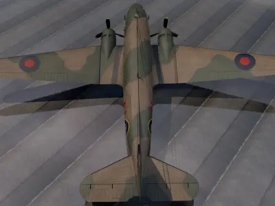 Douglas C-47 Dakota or Skytrain 3D model