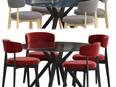 Connubia Calligaris Talks Chair Free 3D model