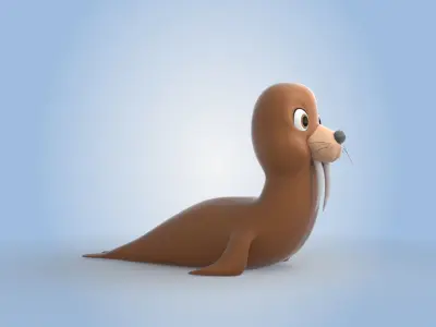 Walrus 3D model