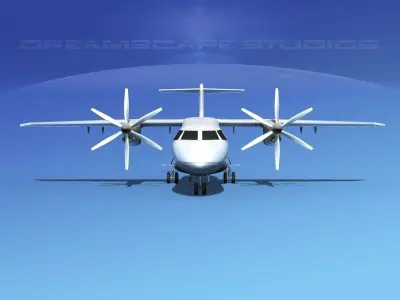 Dornier Do-328-130 Corporate 4 3D model