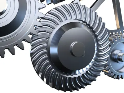 Gear mechanism v1 3D model