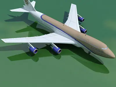 Gulf Air 3D model