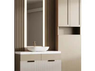 Bathroom furniture 24 3D model