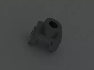 Fun plastic part Free 3D model