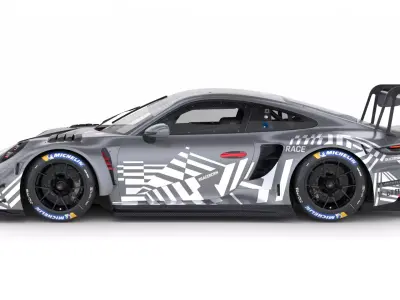 Porsche 911 GT3 R EVO 2026 3D model
