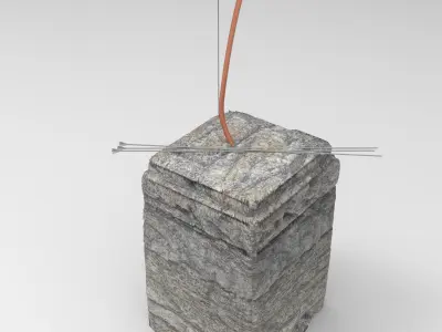 Traditional Bow 3D model