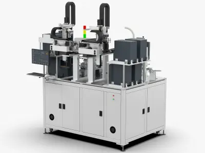 Automatic Mobile Phone Motherboard Testing Machine 3D model