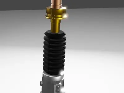 Obi Wan Kenobi Lightsaber Free 3D model