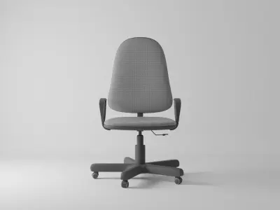 Office chair Free 3D model 4