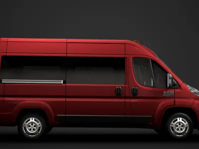 Ram Promaster Window Van 2500 HR 136WB 2020 3D model