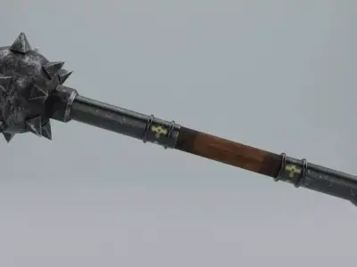 Mace 2K Low-poly 3D model