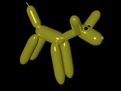 ballon dog 3D model