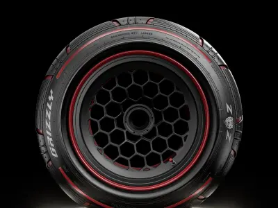 GRIZZLY Concept Tire 3D model