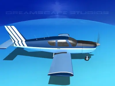 Socata TB-20 Trinidad V08 3D model