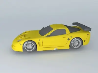 Chevrolet Corvette C5R 2002 Free 3D model