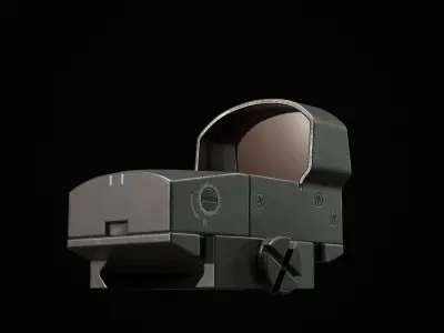 Scope Vortex Venom Low-poly 3D model