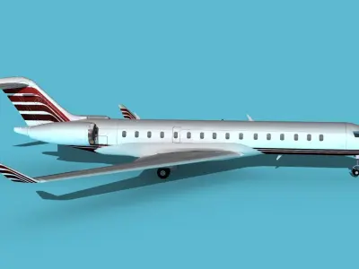 Bombardier Global 7000 V03 3D model